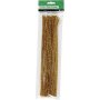 Pijpenrager - goud - glitter - 24 st