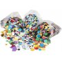 Kartonnen mozaek - gemengde kleuren - 8 x 180 gr