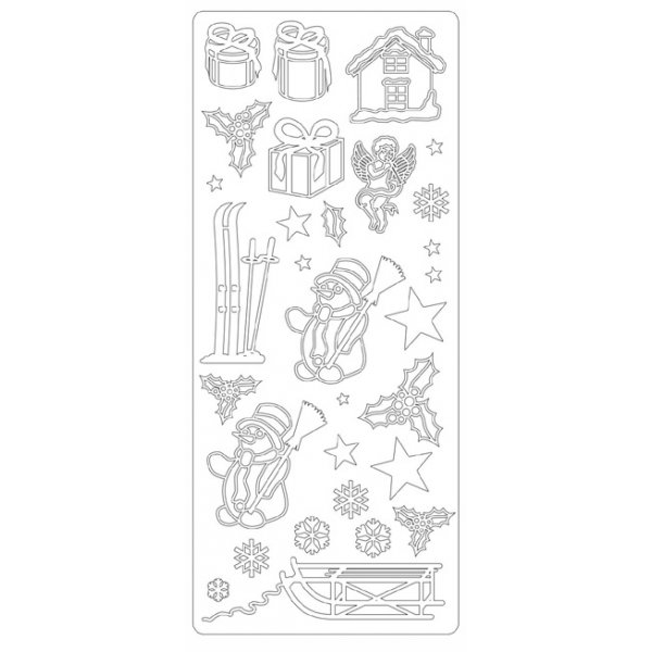 Peel off's - Sneeuwmannen Peel off's - Sneeuwmannen