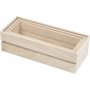 Houten kisten - 3 st