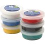 Silk Clay - standaardkleuren 6 x 14 g