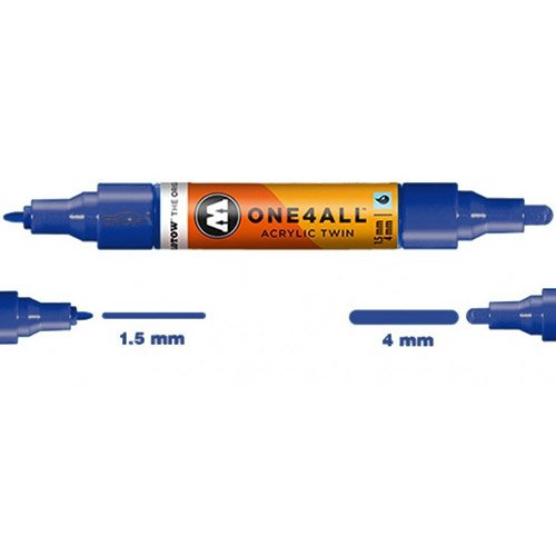 Acrylstiften One4All Twin 1,5 + 4mm