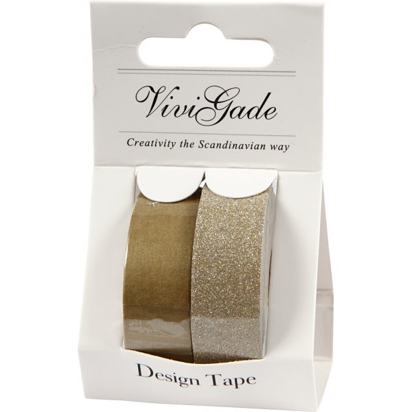 Vivi Gade Washi-tape - Goud Vivi Gade Washi-tape - Goud
