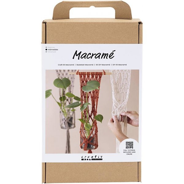 DIY Kit Macrame - Verkeerslichten DIY Kit Macrame - Verkeerslichten