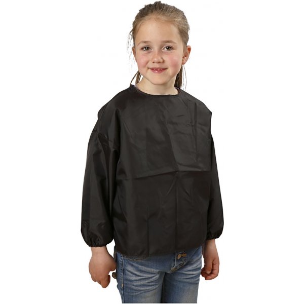 Schildersschort - zwart - 4-6 jaar