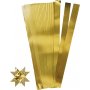 Sterrenstroken - goud - 6,5 cm - 100 stroken