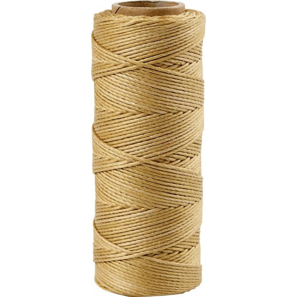 Bamboekoord - goud - 65 m