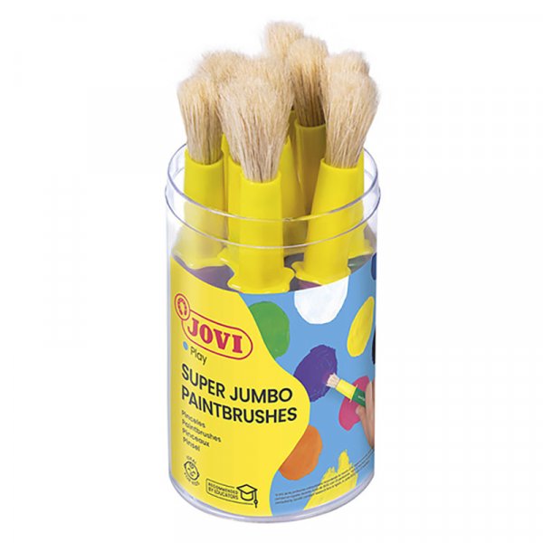 Penselenset - Jovi - Jumbo penselen 9-pack