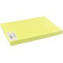 Gekleurd karton - lichtgroen - A4 - 180 gr - 100 vellen