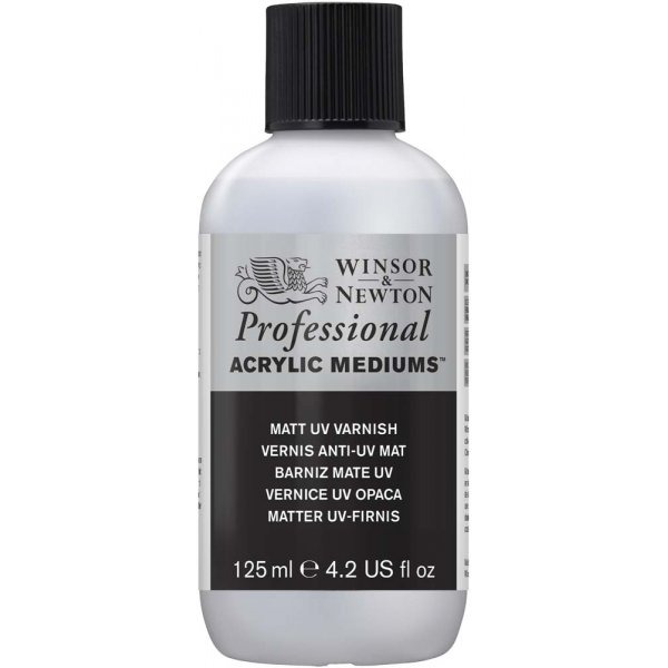 Acrylmedium W&N Professional - UV-Fernissa Matt
