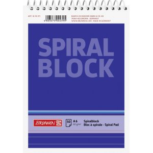 Spiraalnotitieboekje - A6 (50 pagina's) Spiraalnotitieboekje - A6 (50 pagina's)