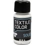 Textiel Stevige textielverf - wit - dekkend - 50 ml