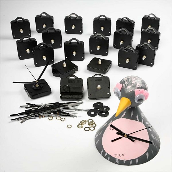 Uurwerk - 3 mm - zwart Uurwerk - 3 mm - zwart