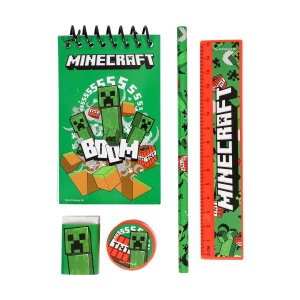 Minecraft schrijfset - 5 stuks Minecraft schrijfset - 5 stuks