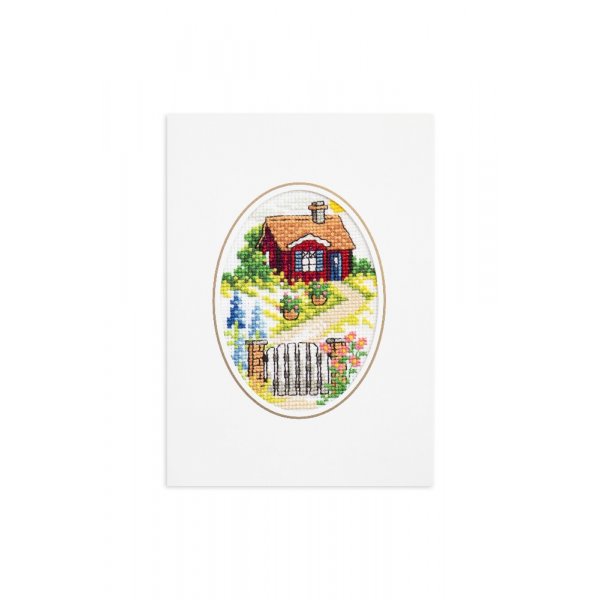 Borduurpakket Kaart - Zomer 3-pack