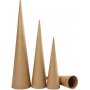 Hoge kegels - 8-9-11,5 cm - 3 st