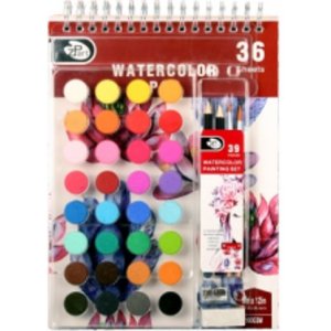 Schilderset - Aquarelverf 39-delig Schilderset - Aquarelverf 39-delig