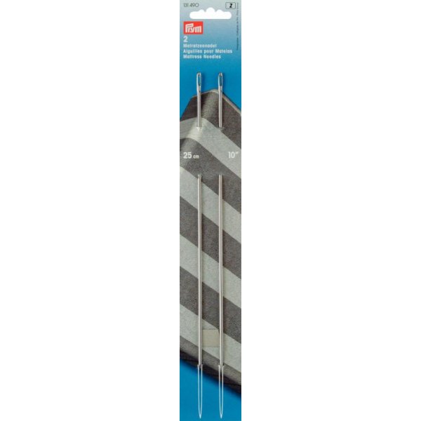 Matraspinnen staal zilverkleur 25 cm 2 st