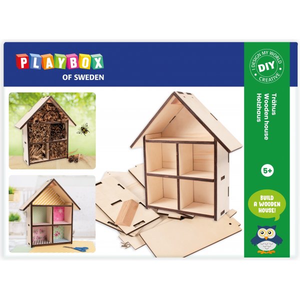 Houten huis ambacht