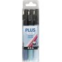 Plus Color Marker - hemelsblauw - marineblauw - turkoois - 3 st