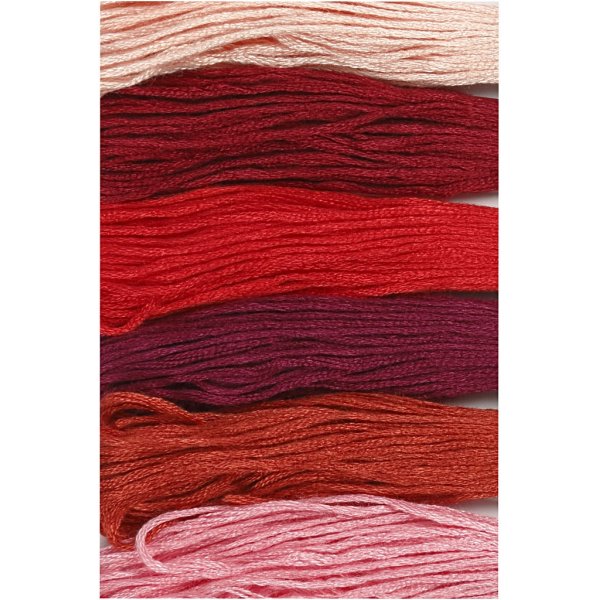 Harmony Borduurgaren - rode harmonie - 6 bundels Harmony Borduurgaren - rode harmonie - 6 bundels