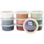 Silk Clay - doffe kleuren - 10 x 40 gr