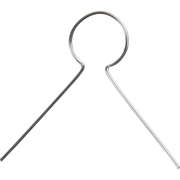 Ophanghaken - verzilverd - 50 st