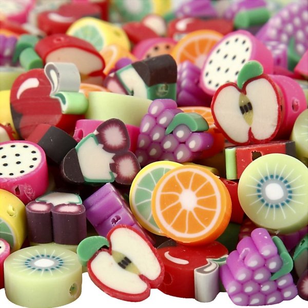 Figuurkralen - Fruit - 200 st