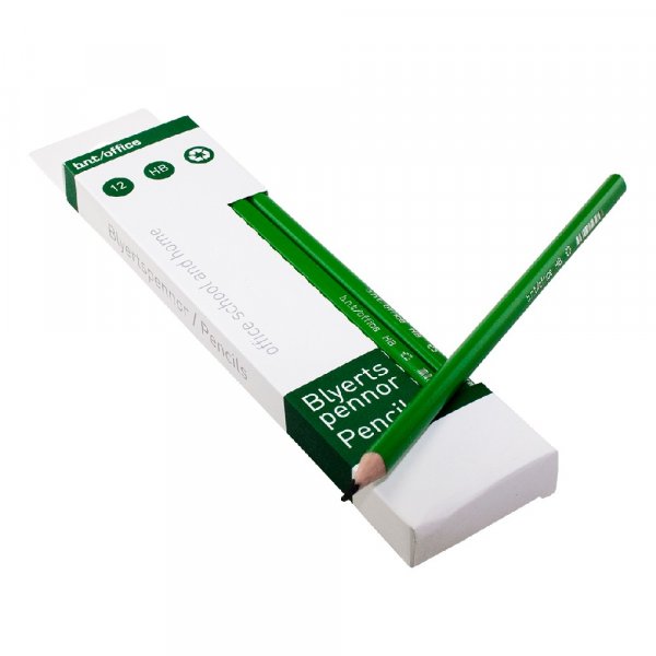 Potlood HB Groen - 12-pack