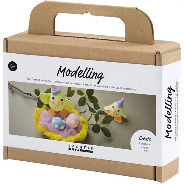 Mini DIY Kit Modellering, Paasfamilie Mini DIY Kit Modellering, Paasfamilie