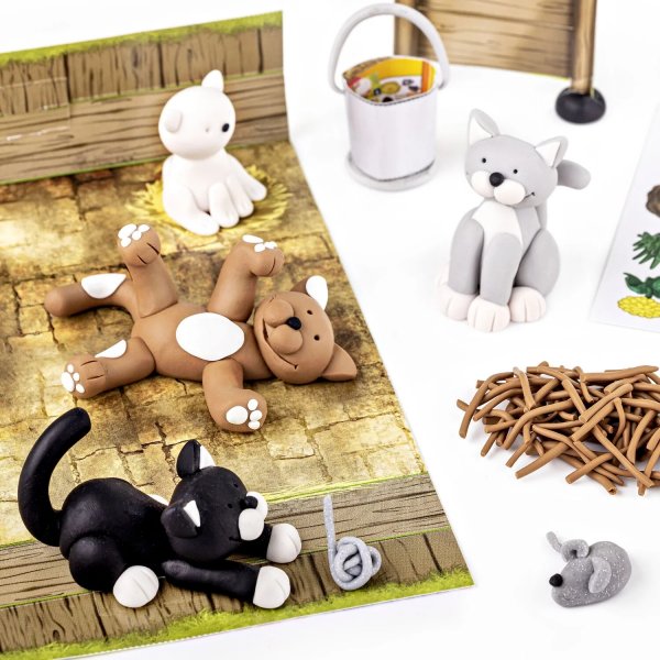 Modelset Fimo Kids Form&Play - Cat