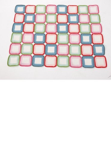 Haakpatroon - Gehaakte deken/plaid Haakpatroon - Gehaakte deken/plaid