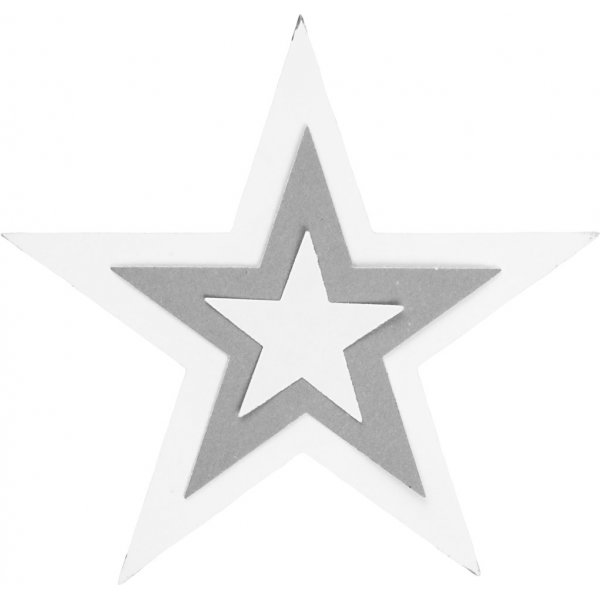 Laag-op-laag ponsen - Ster - 3 st Laag-op-laag ponsen - Ster - 3 st