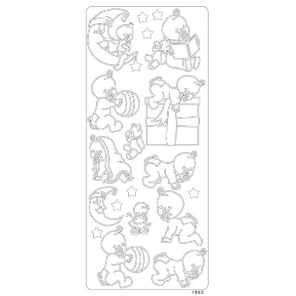 Peel off's - Baby speelt Peel off's - Baby speelt