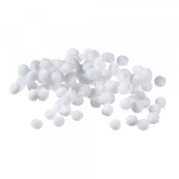 Pompons 7mm - 100 st