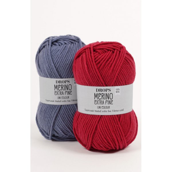 Drops Merino Extra Fine garen - 50 g (ca. 30 verschillende kleurkeuzes) Drops Merino Extra Fine garen - 50 g (ca. 30 verschillende kleurkeuzes)