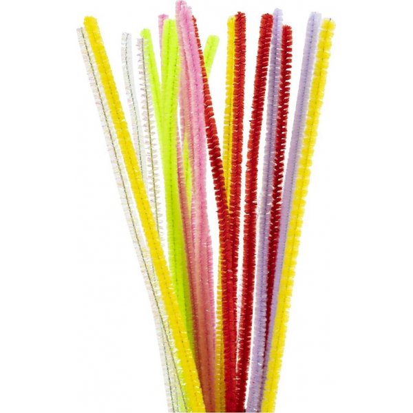 Pijpenrager - 6 mm - lentekleuren - 24 st