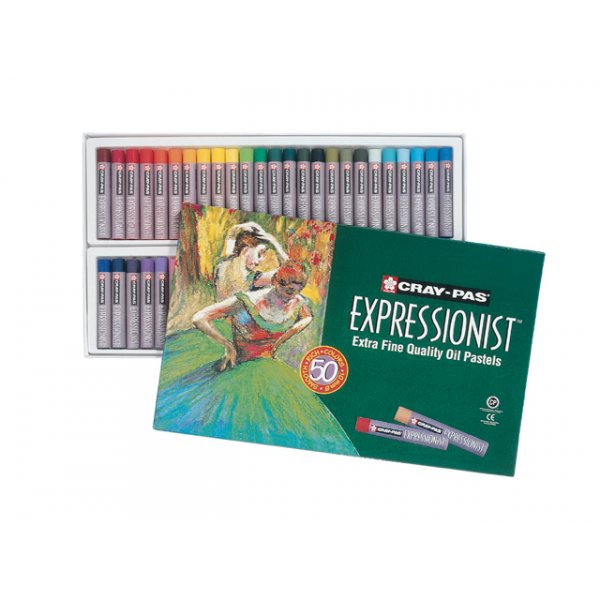 Sakura Cray-Pas Expressionistische set 50 kleurpotloden
