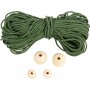 Mini DIY Kit - macram kerstboom