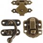 Minibeslag - antiek goud - 15 sets