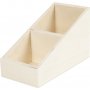 Vitrinedoos - hout - 10 x 19,5 cm