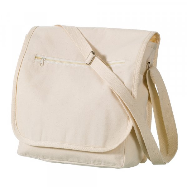 Katoenen tas 27x29 cm - naturel