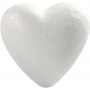 Piepschuim harten - wit - H8 cm - 50 st