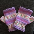 Klant imago Zachte Raggi 100g - Paarse print