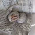 Klant imago DROPS Andes Mix garen - 100g - Lichtgrijs (9020)