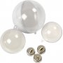 Decoratieve bal - 5/6/8 cm - 60 st