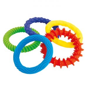 Tactiele siliconen armband 8 cm - 5 stuks Tactiele siliconen armband 8 cm - 5 stuks