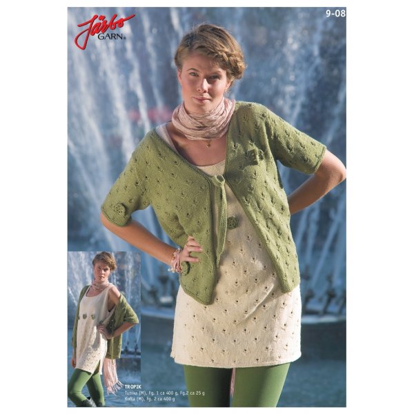 Breipatroon - Romantische tuniek en vest