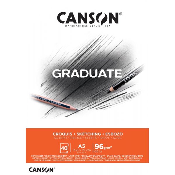 Graduate Schetsblok 96g 40 vellen