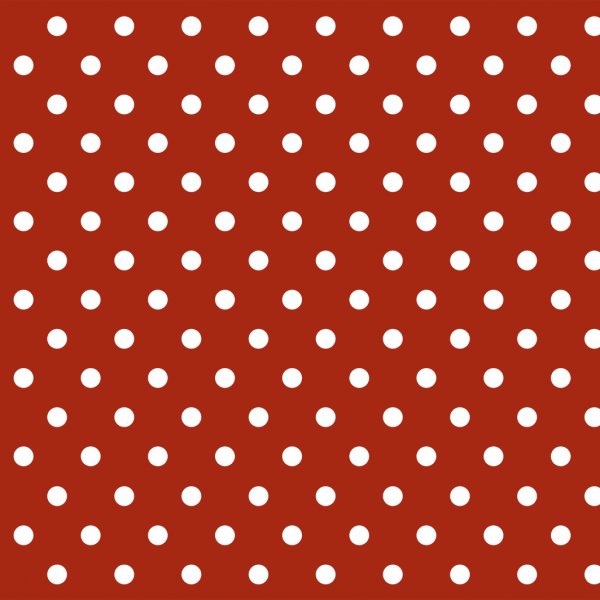 Wasdoek PVC Dot - Rood